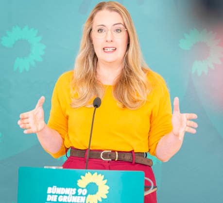 Katharina Dröge EUR, Germany, Berlin, 05 05 2026 Press statement by Katharina Dröge Chairwoman of the B90 The Greens parliamentary group before the parliamentary group meeting in the German Bundestag