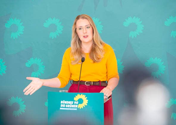 Katharina Dröge EUR, Germany, Berlin, 05 05 2026 Press statement by Katharina Dröge Chairwoman of the B90 The Greens parliamentary group before the parliamentary group meeting in the German Bundestag