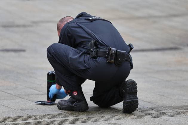 Leipzig, Saxony, Germany, 05 05 2026 After a car drove into a crowd of people on Monday, the Grimmaische Straße crime scene was still cordoned off the following morning Copyright: xdtsxNachrichtenagenturx dts_117733
