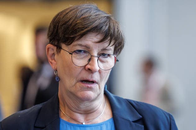 Statement SPD Saskia Esken SPD at the Bundestag on 05 05 26 in Berlin Berlin Berlin Germany Reichstag