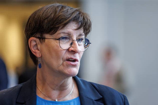 Statement SPD Saskia Esken SPD at the Bundestag on 05 05 26 in Berlin Berlin Berlin Germany Reichstag