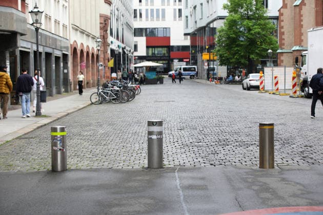 search for traces after amokfart in leipzig Leipzig , 05 05 2036 One day after Jeffrey K drove amok in Grimmaische Straße in Leipzig city center, police are still searching for traces Saxony Germany Copyright: xMatthiasxGränzdörferx