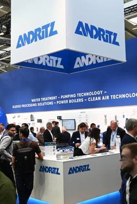 IFAT Munich 2026 is the worlds leading trade fair for water, sewage, waste and raw materials management The trade fair takes place every two years at the exhibition center in Munich Riem Photo Andritz AG stand