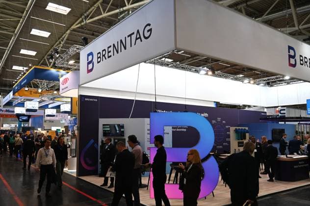 IFAT Munich 2026 is the worlds leading trade fair for water, sewage, waste and raw materials management The trade fair takes place every two years at the exhibition center in Munich Riem Photo Brenntag Holding GmbH stand