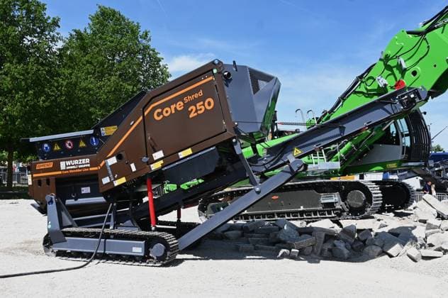 IFAT Munich 2026 is the worlds leading trade fair for water, sewage, waste and raw materials management The trade fair takes place every two years at the exhibition center in Munich Riem Photo Doppstadt Umwelttechnik, Core Shredder Line