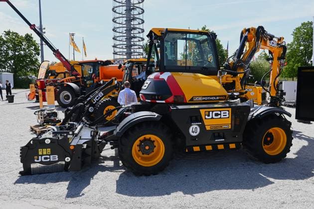 IFAT Munich 2026 is the worlds leading trade fair for water, sewage, waste and raw materials management The trade fair takes place every two years at the exhibition center in Munich Riem Photo At the booth of JCB Sales Ltd