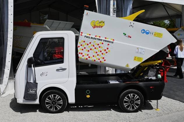 IFAT Munich 2026 is the worlds leading trade fair for water, sewage, waste and raw materials management The trade fair takes place every two years at the exhibition center in Munich Riem Photo eKo Electric Tipper, Made in Italy