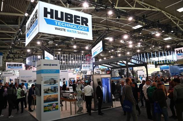 IFAT Munich 2026 is the worlds leading trade fair for water, sewage, waste and raw materials management The trade fair takes place every two years at the exhibition center in Munich Riem Photo booth Huber Technology SE