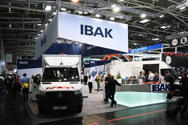 IFAT Munich 2026 is the worlds leading trade fair for water, sewage, waste and raw materials management The trade fair takes place every two years at the exhibition center in Munich Riem Photo booth Ibak Helmut Hunger GmbH und Co KG