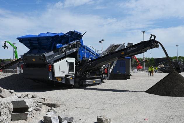 IFAT Munich 2026 is the worlds leading trade fair for water, sewage, waste and raw materials management The trade fair takes place every two years at the exhibition center in Munich Riem Photo Kleemann Mobiscreen EVO
