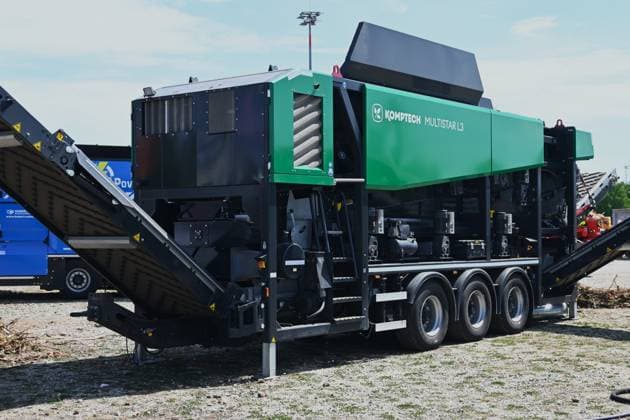 IFAT Munich 2026 is the worlds leading trade fair for water, sewage, waste and raw materials management The trade fair takes place every two years at the exhibition center in Munich Riem Photo Komptech Multistar L3