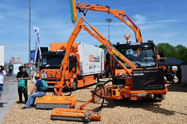 IFAT Munich 2026 is the worlds leading trade fair for water, sewage, waste and raw materials management The trade fair takes place every two years at the exhibition center in Munich Riem Photo booth Mulag Fahrzeugwerk GmbH und Co KG