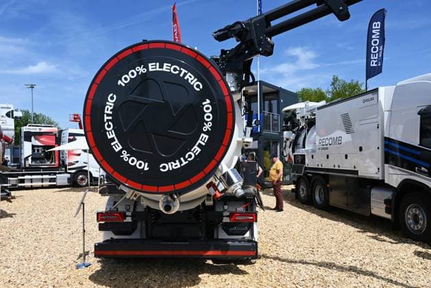 IFAT Munich 2026 is the worlds leading trade fair for water, sewage, waste and raw materials management The trade fair takes place every two years at the exhibition center in Munich Riem Photo 100 percent Electric, Rolba Svenska AB