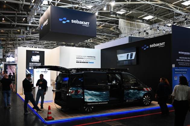 IFAT Munich 2026 is the worlds leading trade fair for water, sewage, waste and raw materials management The trade fair takes place every two years at the exhibition center in Munich Riem Photo booth seba KMT by Megger