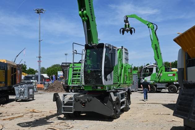 IFAT Munich 2026 is the worlds leading trade fair for water, sewage, waste and raw materials management The trade fair takes place every two years at the exhibition center in Munich Riem Photo The 822G and an 825G from Sennebogen Maschinenfabrik GmbH