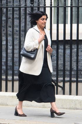 Antisemitism Meeting in Downing Street, London, UK - Tuesday 5 May 2026 Shabana Mahmood - Secretary of State for the Home Department departs an Antisemitism Meeting in Downing Street, London, England, UK on Tuesday 5 May, 2026., Credit:Justin Ng Avalon UK, England, London, Downing Street Copyright: xJustinxNgx xAvalonx 1096687639