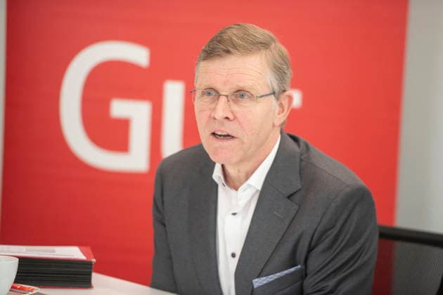 Annual press conference 2026 of the Saar Savings Banks Association on Tuesday 05 05 2026 in Saarbrücken In the picture Dr Christian Molitor, Managing Director of the Saar Savings Banks Association bub