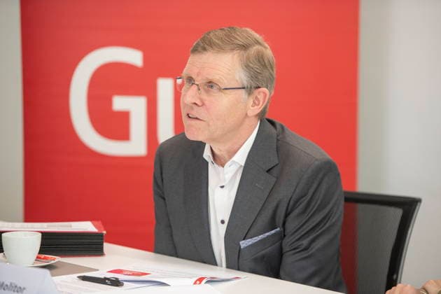 Annual press conference 2026 of the Saar Savings Banks Association on Tuesday 05 05 2026 in Saarbrücken In the picture Dr Christian Molitor, Managing Director of the Saar Savings Banks Association bub