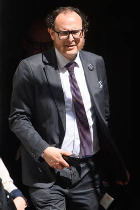 Antisemitism Meeting in Downing Street, London, UK - Tuesday 5 May 2026 Raymond Simonson - CEO JW3 departs an Antisemitism Meeting in Downing Street, London, England, UK on Tuesday 5 May, 2026., Credit:Justin Ng Avalon UK, England, London, Downing Street Copyright: xJustinxNgx xAvalonx 1096687681