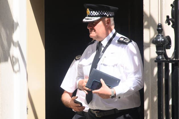 Antisemitism Meeting in Downing Street, London, UK - Tuesday 5 May 2026 Stephen Watson - Greater Manchester Police Chief Constable departs an Antisemitism Meeting in Downing Street, London, England, UK on Tuesday 5 May, 2026., Credit:Justin Ng Avalon UK, England, London, Downing Street Copyright: xJustinxNgx xAvalonx 1096687699