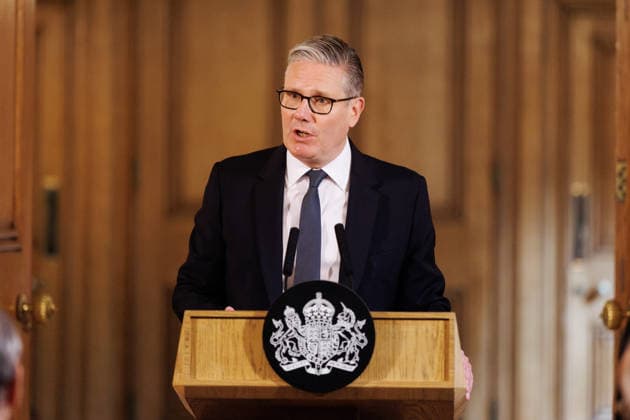 Prime Minister Keir Starmer hosts antisemitism event 05 05 2026. London, United Kingdom. Prime Minister Keir Starmer delivers a speech as he hosts an antisemitism event in 10 Downing Street., Credit:Ben Perry Avalon United Kingdom, Greater London, London, 10 Downing Street  Copyright: xBenxPerryx xAvalonx 1096691390