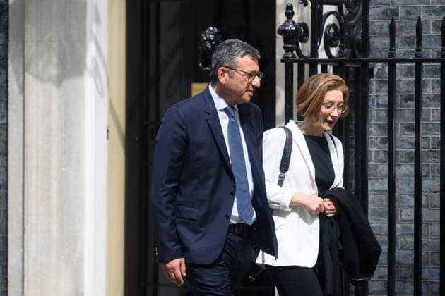 Antisemitism Meeting in Downing Street, London, UK - Tuesday 5 May 2026 (R) - Vivienne Stern - CEO of Universities UK departs an Antisemitism Meeting in Downing Street, London, England, UK on Tuesday 5 May, 2026., Credit:Justin Ng Avalon UK, England, London, Downing Street Copyright: xJustinxNgx xAvalonx 1096693981