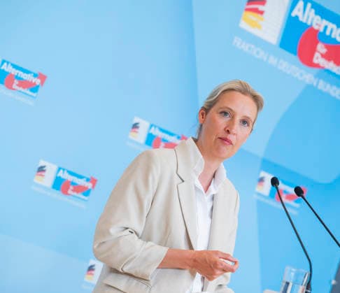 Alice Weidel EUR, Germany, Berlin, 05 05 2026 Press statement Alice Weidel Co-Chairwoman of the AfD parliamentary group in the Bundestag