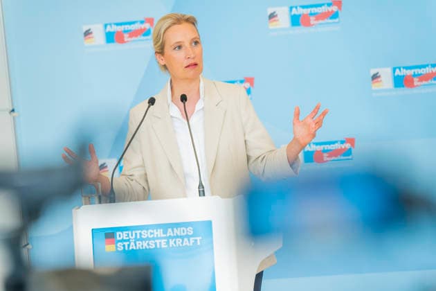Alice Weidel EUR, Germany, Berlin, 05 05 2026 Press statement Alice Weidel Co-Chairwoman of the AfD parliamentary group in the Bundestag