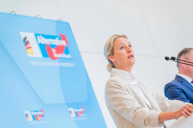 Alice Weidel EUR, Germany, Berlin, 05 05 2026 Press statement Alice Weidel Co-Chairwoman of the AfD parliamentary group in the Bundestag