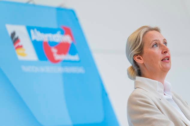 Alice Weidel EUR, Germany, Berlin, 05 05 2026 Press statement Alice Weidel Co-Chairwoman of the AfD parliamentary group in the Bundestag