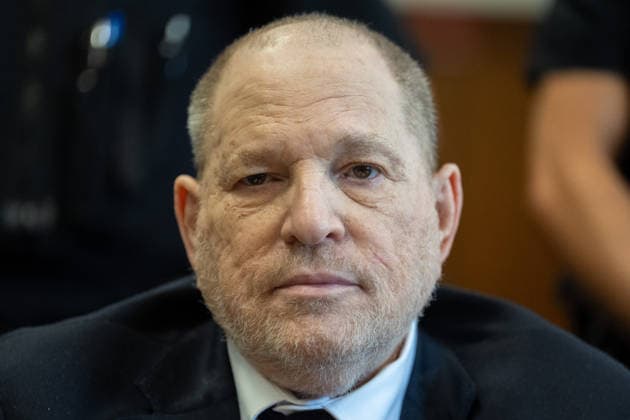 Former Hollywood film producer Harvey Weinstein appears in Manhattan Supreme Court during his re-trial on rape charges in New York City on Tuesday, May 5, 2026. Pool photo by David Dee Delgado  NYX20260505901 DAVIDxDEExDELGADO