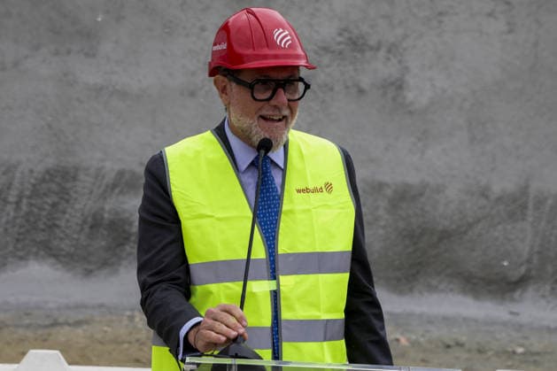 Photo IPP Antonio Balasco Gruppo Editoriale LiveMedia Benevento 05 05 2026 Trains Bari Naples High Speed line, completed the excavation of the Rocchetta Tunnel felling last tunnel d