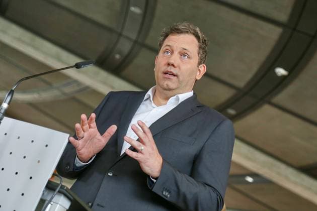 Berlin, Germany, 05 05 2026 German Bundestag SPD Parliamentary Group Meeting Federal Minister of Finance Lars Klingbeil SPD Copyright: xdtsxNachrichtenagenturx dts_117770