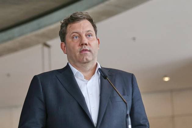 Berlin, Germany, 05 05 2026 German Bundestag SPD Parliamentary Group Meeting Federal Minister of Finance Lars Klingbeil SPD Copyright: xdtsxNachrichtenagenturx dts_117776