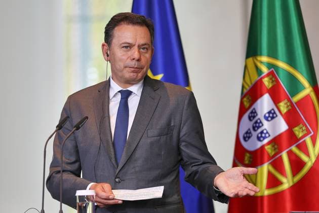 Berlin, Germany, 05 05 2026 Federal Chancellery Reception of the Portuguese Head of Government Luis Montenegro with the German Federal Chancellor not pictured Copyright: xdtsxNachrichtenagenturx dts_117878