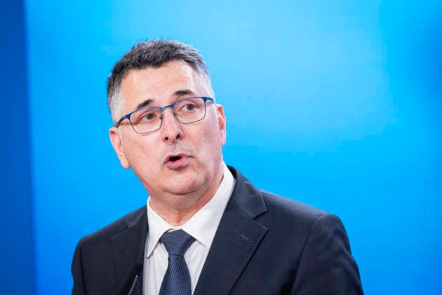 Gideon Sa ar, Foreign Minister of Israel, photographed during a press conference in Berlin, 05 05 2026 Photographed on behalf of the Federal Foreign Office Berlin Germany Copyright: xJulianexSonntag AAx