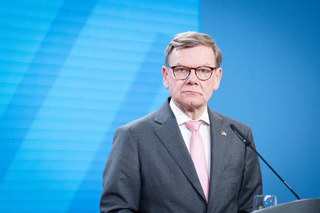 Foreign Minister Johann Wadephul Federal Foreign Office, Berlin, Press conference, Foreign Minister Johann Wadephul Berlin Berlin GER