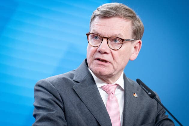 Foreign Minister Johann Wadephul Federal Foreign Office, Berlin, Press conference, Foreign Minister Johann Wadephul Berlin Berlin GER