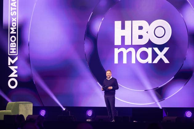 Hamburg, OMR Festival Hamburg, 05 05 2026 Presenter Steven Gaetjen on the HBO Max Stage at OMR in Hamburg
