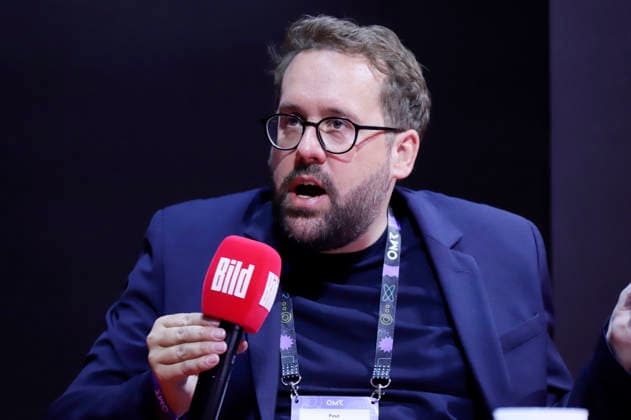 Paul Ronzheimer at the OMR Festival 2026 in the Hamburg exhibition halls, 05 05 2026 Foto:xgbrcix xFuturexImagex omr_6503