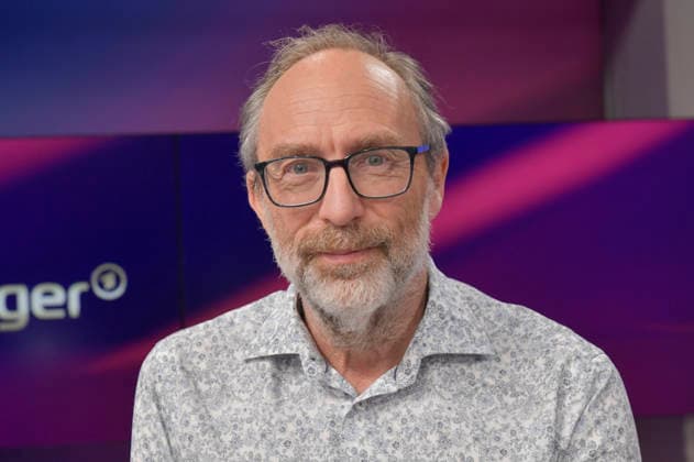 Jimmy Wales on the ARD talk show maischberger in Studio Berlin Adlershof Berlin, 05 05 2026 Foto:xM.xBehrensx xFuturexImagex maischberger0505_6517
