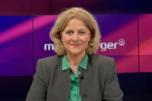 Kristina Dunz on the ARD talk show maischberger in Studio Berlin Adlershof Berlin, 05 05 2026 Foto:xM.xBehrensx xFuturexImagex maischberger0505_6522