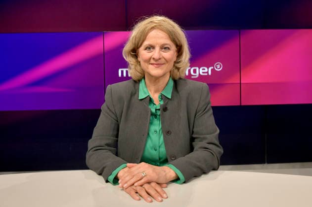 Kristina Dunz on the ARD talk show maischberger in Studio Berlin Adlershof Berlin, 05 05 2026 Foto:xM.xBehrensx xFuturexImagex maischberger0505_6523