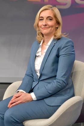 Nina Warken on the ARD talk show maischberger in Studio Berlin Adlershof Berlin, 05 05 2026 Foto:xM.xBehrensx xFuturexImagex maischberger0505_6524