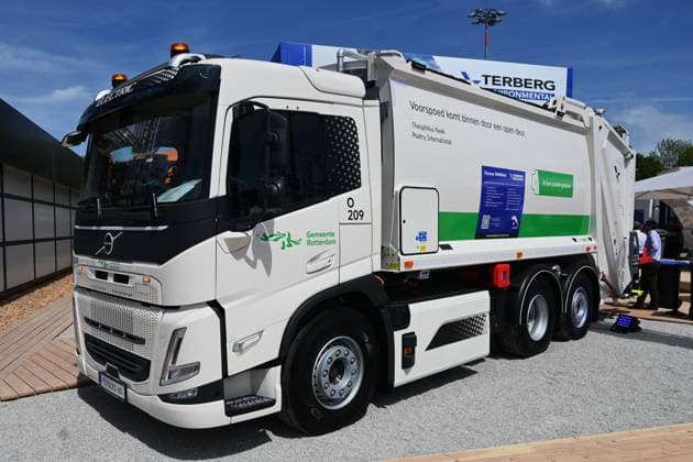 IFAT Munich 2026 is the worlds leading trade fair for water, sewage, waste and raw materials management The trade fair takes place every two years at the exhibition center in Munich Riem Photo Volvo Electric garbage truck, Gemeente Rotterdam