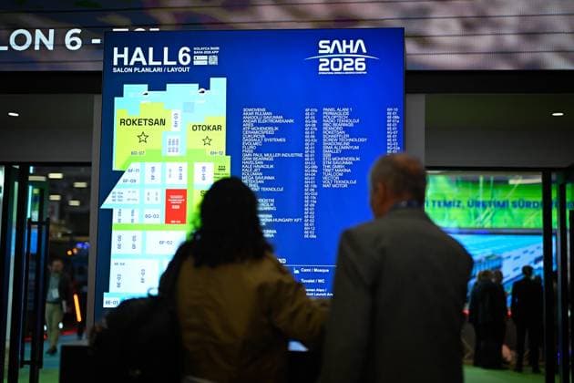 SAHA 2026 Defense Expo continues in Istanbul ISTANBUL, TURKIYE - MAY 6: Participants visit the SAHA 2026 International Defense, Aerospace, and Space Industry Fair in Istanbul, Turkiye on May 6, 2026. Cem Tekkesinoglu Anadolu Istanbul Turkey. Editorial use only. Please get in touch for any other usage.  Copyright: x2026xAnadoluxCemxTekkesinoglux