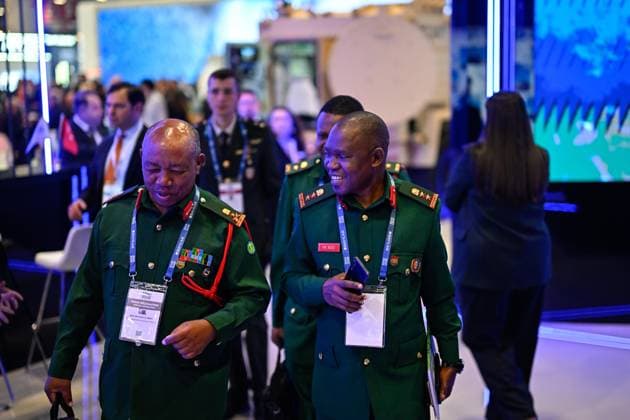 SAHA 2026 Defense Expo continues in Istanbul ISTANBUL, TURKIYE - MAY 6: Participants visit the SAHA 2026 International Defense, Aerospace, and Space Industry Fair in Istanbul, Turkiye on May 6, 2026. Cem Tekkesinoglu Anadolu Istanbul Turkey. Editorial use only. Please get in touch for any other usage.  Copyright: x2026xAnadoluxCemxTekkesinoglux
