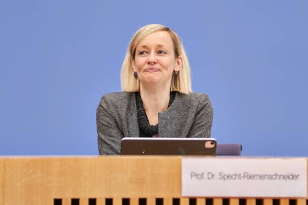 Berlin, Germany, 06 05 2026 Federal Press Conference Press Conference Data Protection and Freedom of Information 2025 Louisa Specht Riemenschneider, Federal Commissioner for Data Protection and Freedom of Information BfDI Copyright: xdtsxNachrichtenagenturx dts_117928