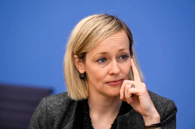 ABB BPK Prof Dr Louisa Specht Riemenschneider, Federal Commissioner for Data Protection and Freedom of Information BfDI Topic Data protection and freedom of information 2025 Between new beginnings and risk Presentation Report at the BPK Berlin Federal Press Conference on 06 05 2026 Berlin Germany