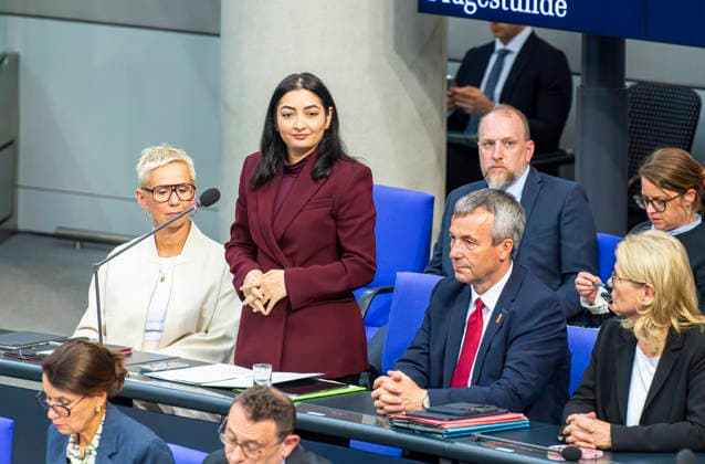 Reem Alabali Radovan Question Time in the Bundestag EUR, Germany, Berlin, 06 05 2026 Questioning of the Federal Government Reem Alabali Radovan SPD , Federal Minister for Economic Cooperation and Development answers questions from MPs